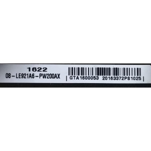 KIT DE TARJETAS PARA TV TCL / NUMERO DE PARTE MAIN 08-AU50DUN-OC400AA / 40-SX7KNA-MAG4HG / V8-SX70001-LF1V406 / T-CON 55.50T28.C03 / 5550T28C03 / 43T03-C00 / FUENTE 08-LE921A6-PW200AX / 40-LE9226-PWE1CG / PANEL LVU500ND1L / MODELO 50UP120 / 50UP120TBAA